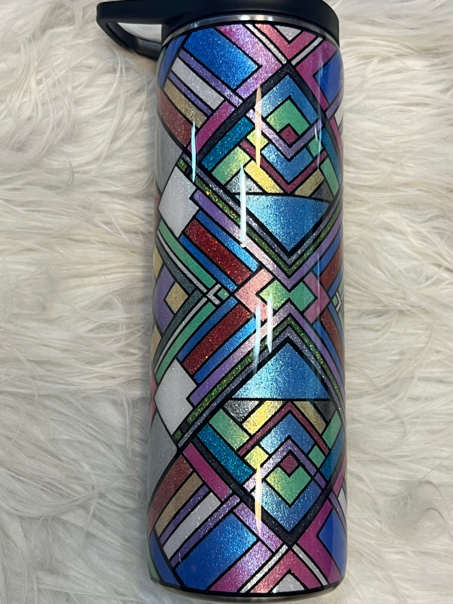 Glitter and Chrome template