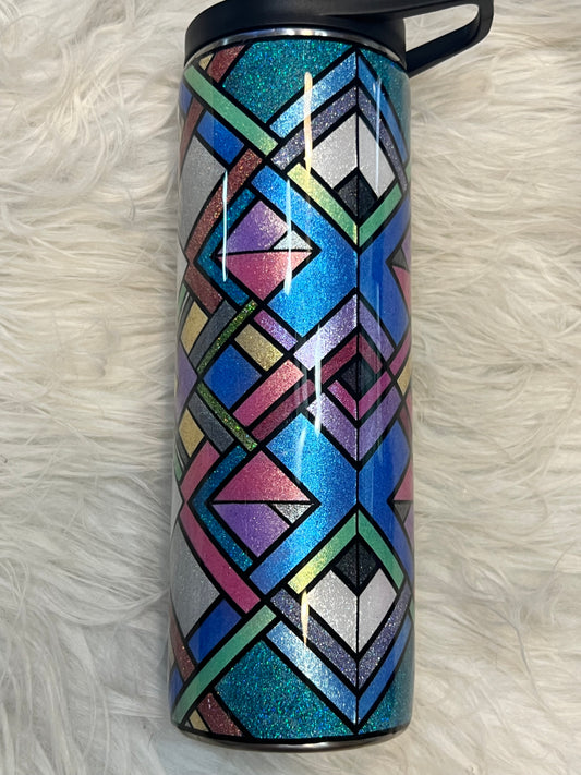 Glitter and Chrome template