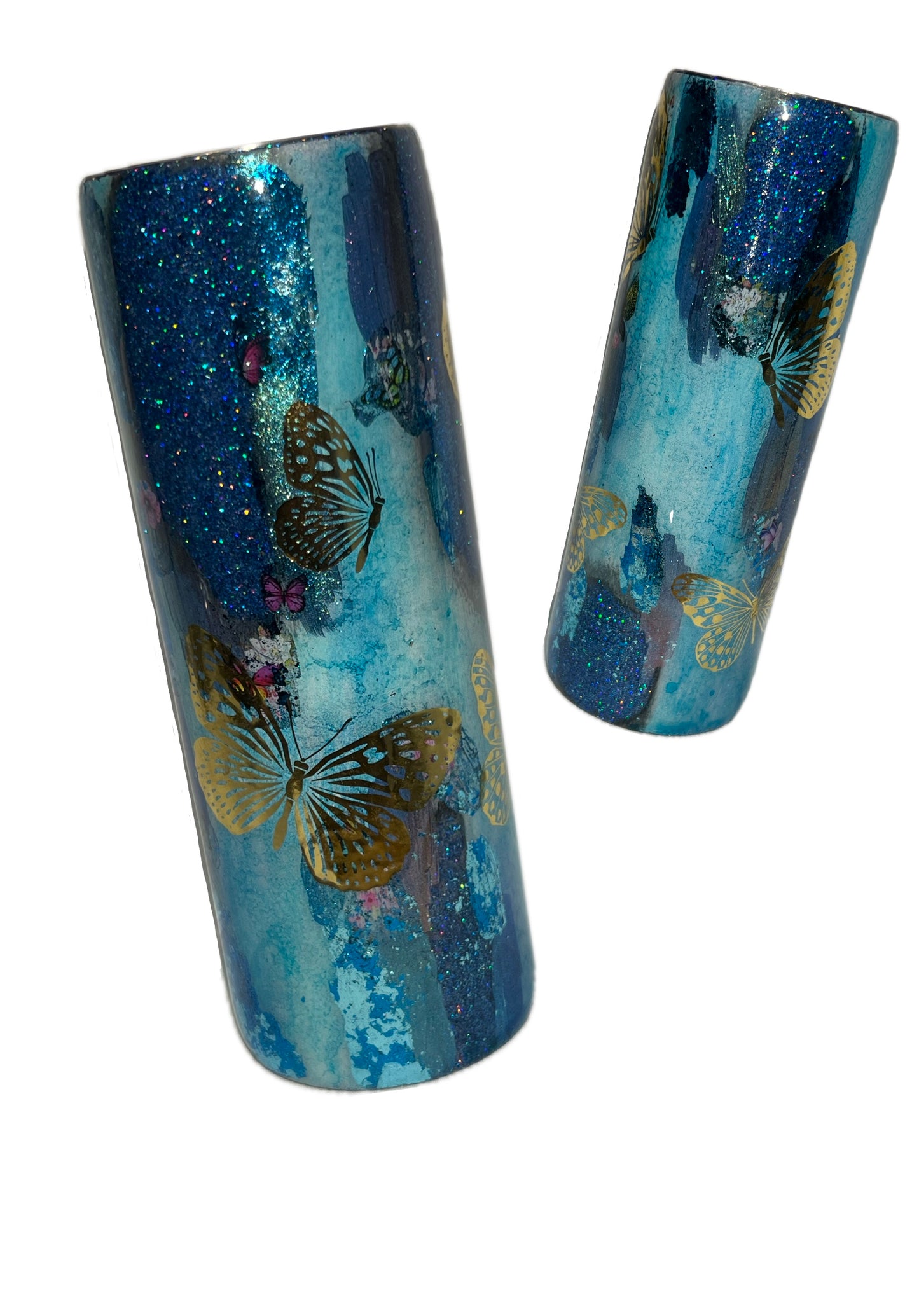 destressed butterfly strawbler