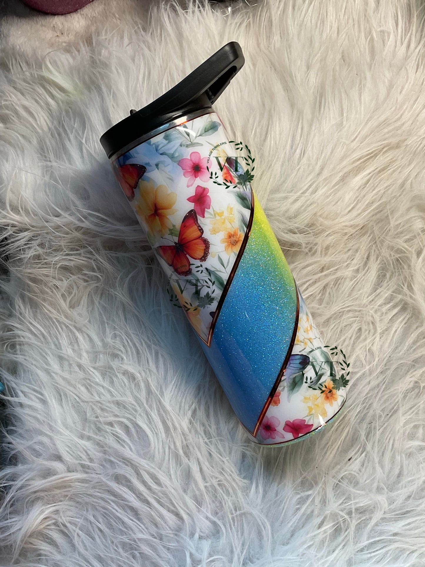 20 oz duo butterfly v-split