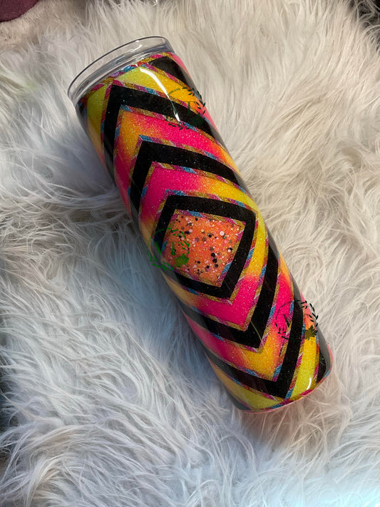 neon 30 oz black template