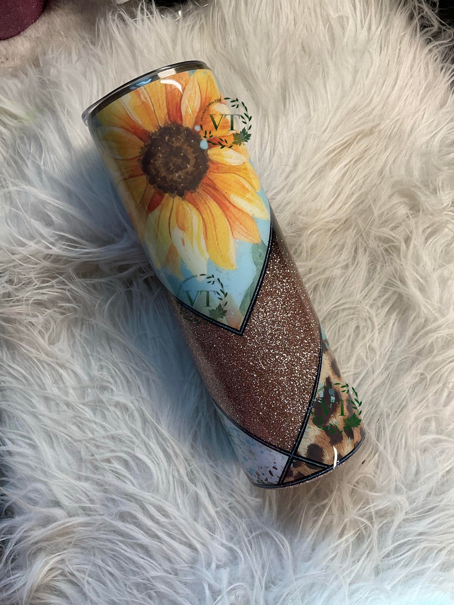 30 oz sunflower v-split